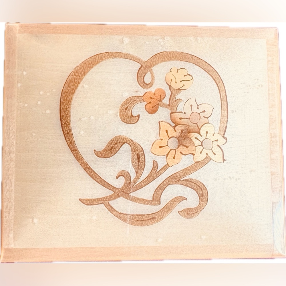 Vintage 1960’s  Reuge Swiss Musical Jewelry Box
